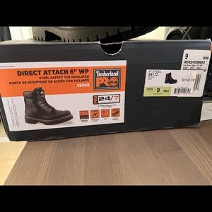 New Timberland PRO Direct Attach 6” WP steel toe